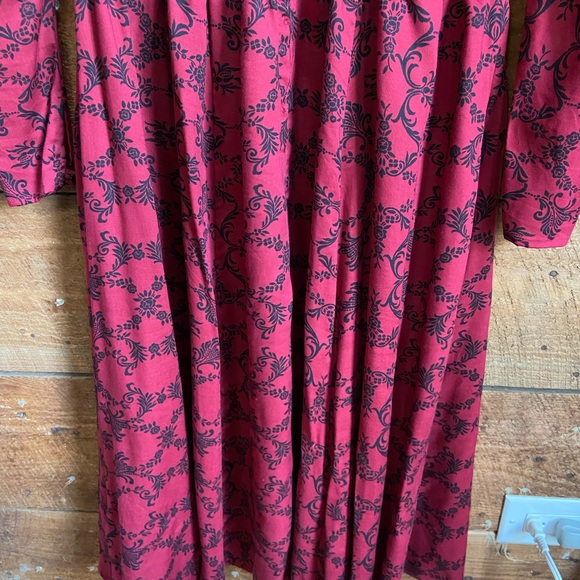 Vintage Gunne Sax prairie collar dress size 9 - Picture 9 of 14